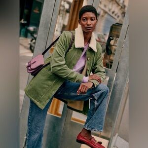 Sezane Will Jacket 100% Organic Cotton Corduroy